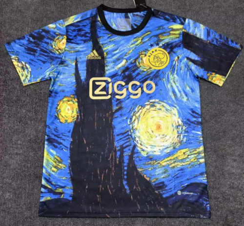 2024/25 Ajax Blue Thailand Soccer Jersey AAA-312
