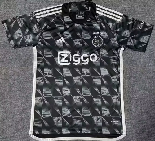 2024/25 Ajax Black & Gray Thailand Soccer Jersey AAA-312