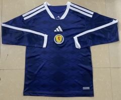 2026/27 Scotland Home Royal Blue LS Thailand Soccer Jersey AAA-410