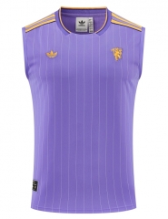 2025/26 Retro Manchester United Purple Thailand Soccer Training Vest-418