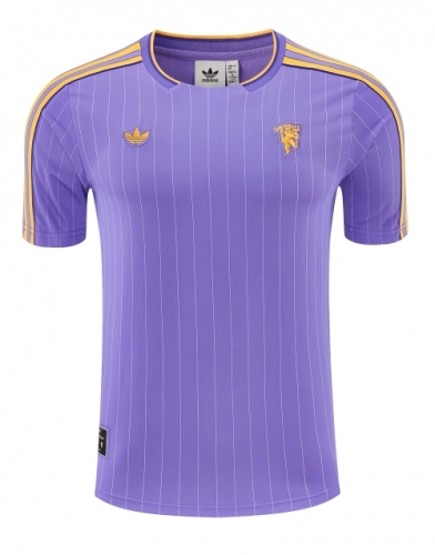 2025/26 Retro Manchester United Purple Thailand Soccer Training Jerseys-418