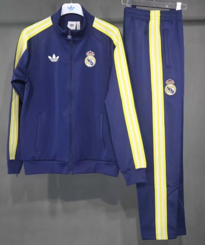 2026/27 Rea Madrid Royal Blue Soccer Jacket Uniform-503