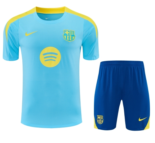 2025/26 Barcelona Blue Thailand Soccer Training Vest-418