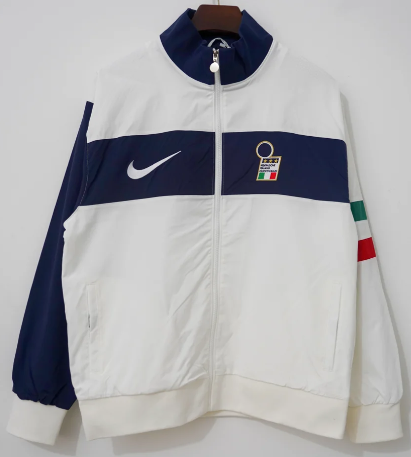 2025/26 Italy White Windbreaker Hoodies Top-C1/66