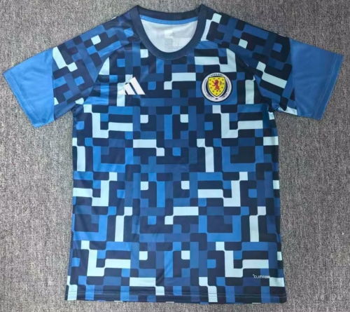 2026/27 Scotland Blue Thailand Soccer Training Jerseys-BL