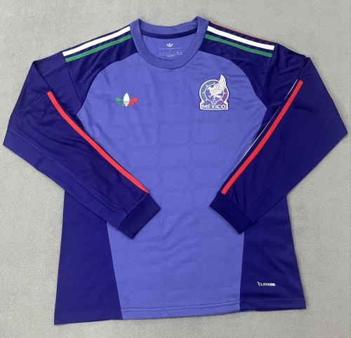 2026/27 Mexico Goalkeeper Purple Thailand LS Soccer Jersey AAA-912/2146