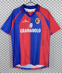 98/99 Bologna FC 1909 Home Black & Red Thailand Soccer Jersey AAA-503