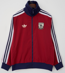 2024/25 Arsenal Maroon Windbreaker Hoodies Top-66
