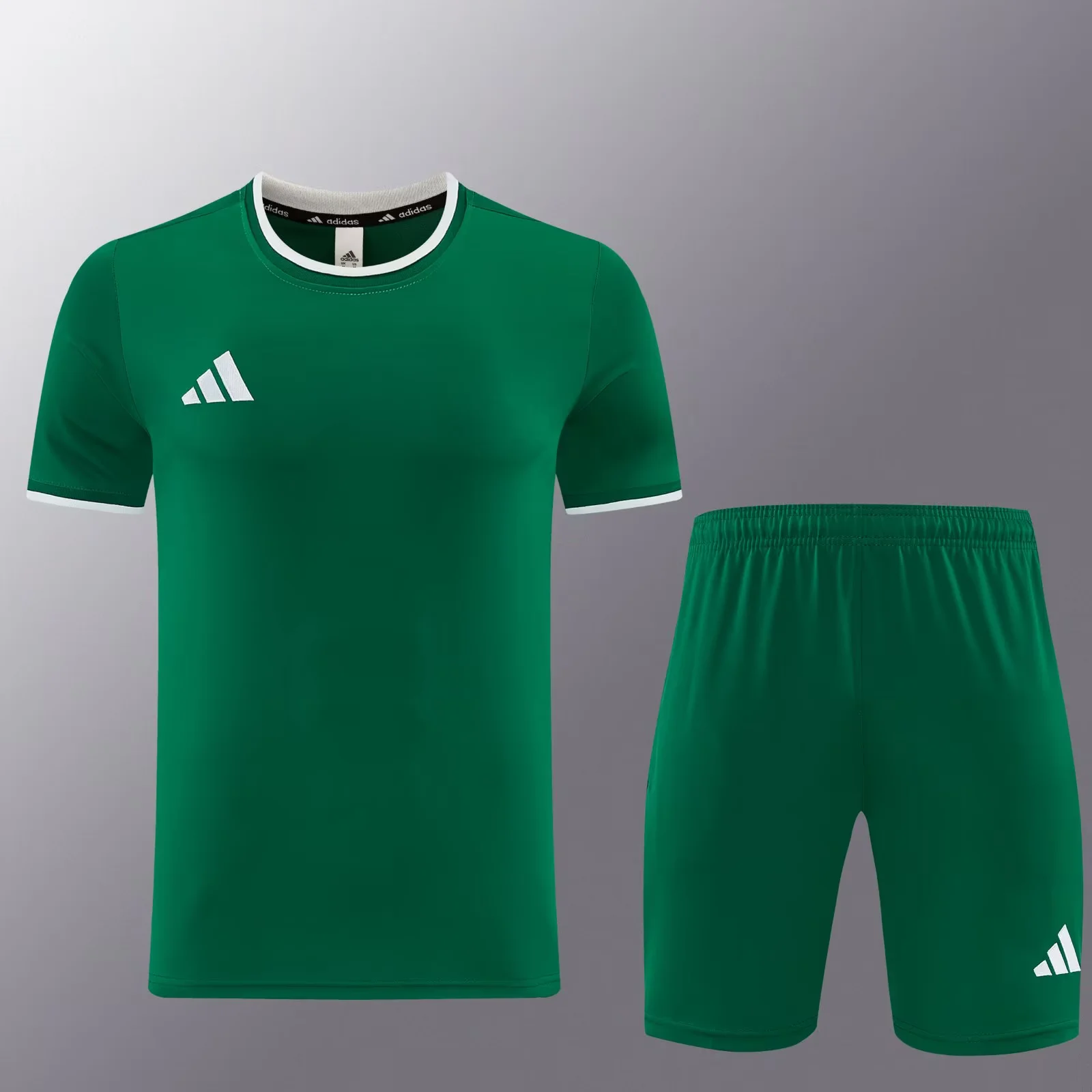 #AD13 Addia 2026/27 Green Shorts-Sleeve Tracksuit Uniform-LH
