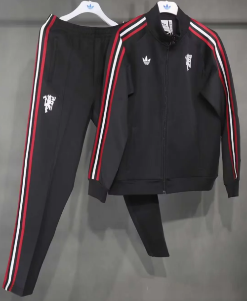 2026/27 Manchester United Black Thailand Soccer Jacket Uniform-815/703