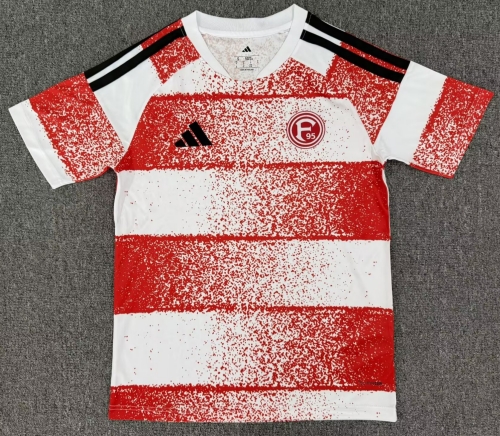 2026/27 Fortuna Düsseldorf Home White & Red Thailand Soccer Jersey AAA-1040