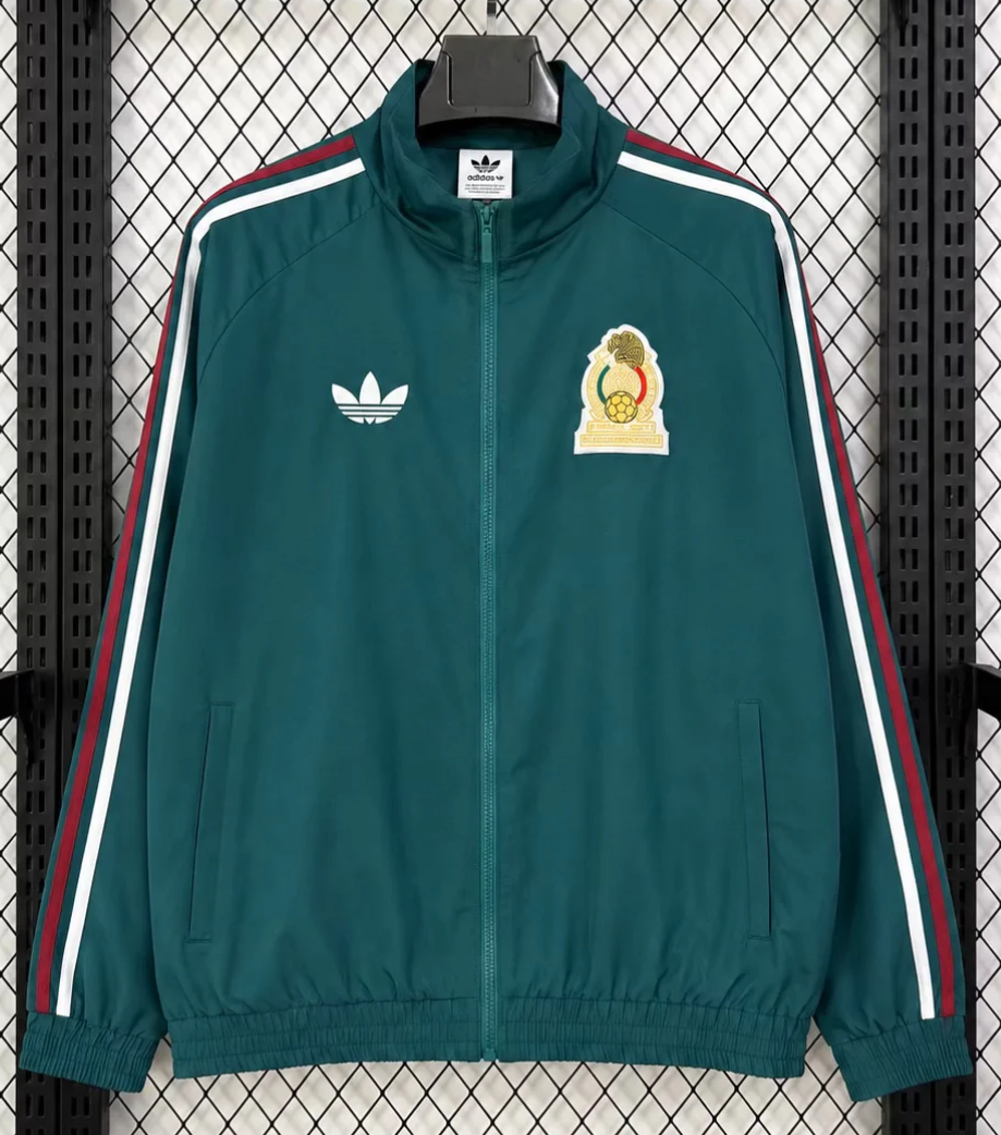 2026/27 Mexico Green Windbreaker Hoodies Top-47