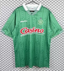 97/98 Retro Version AS Saint-Étienne Home Green Thailand Soccer Jersey AAA-503