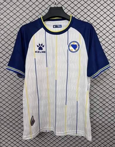 2026/27 Bosnia and Herzegovina Away White Thailand Soccer Jersey AAA-95/40/312