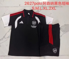 2026/27 Arsenal Black Thailand Polo Uniform-815