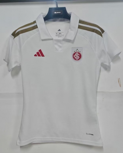2026/27 Brazil SC Internacional Away White Female Thailand Soccer Jersey-1116