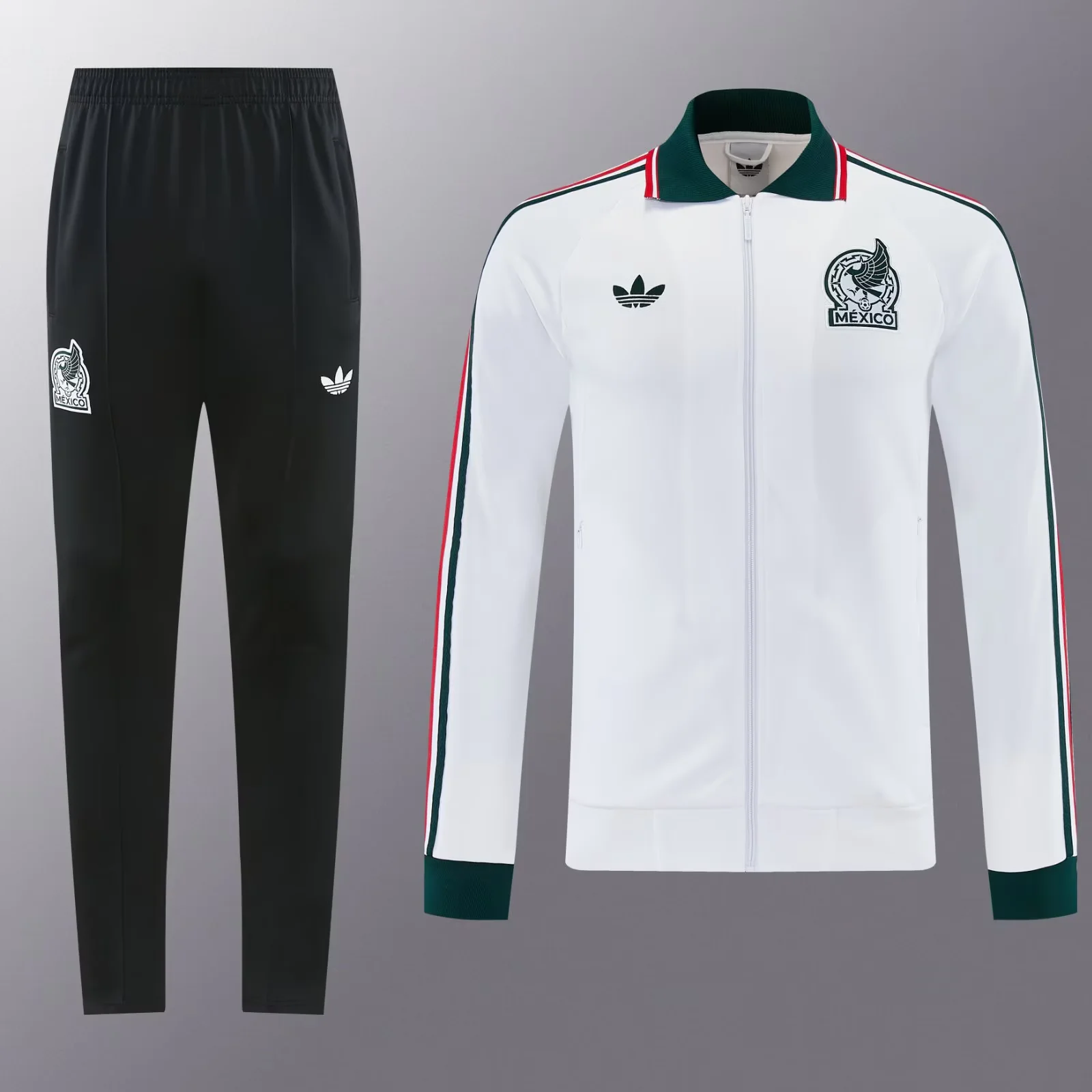 2026/27 #01 Mexico White Soccer Jacket Uniform-LH