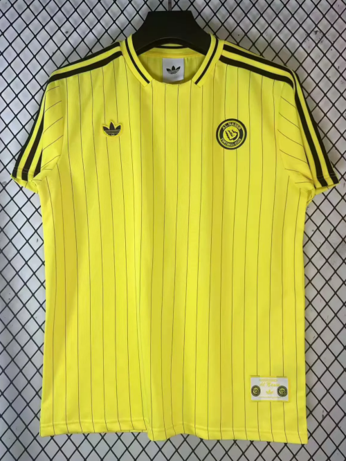 2026/27 Retro Al-Nassr FC Yellow Thailand Soccer Jersey AAA-269