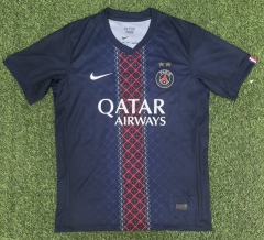 With 2 Star 2026/27 Champion Version Paris SG Home Royal Blue Thailand Soccer Jersey AAA-416/320/312