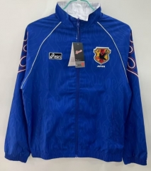 Double-Sided 2026/27 Japan Blue & White Windbreaker Hoodies Top-XH
