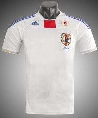 2010 Retro Version Japan Away White Thailand Soccer Jersey AAA-1041