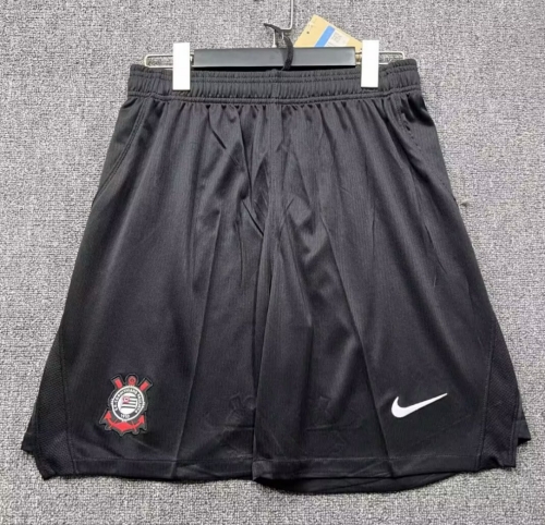 2026/27 Corinthians Home Black Thailand Soccer Shorts-315