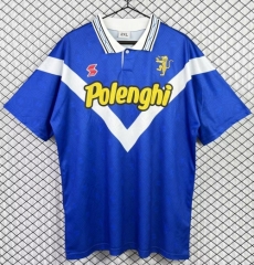 95/96 Retro Version Brescia Calcio Home Blue Thailand Soccer Jersey AAA-503