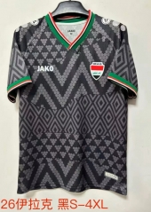 2026/27 Iraq 2nd Away Black Thailand Soccer Jersey AAA-709