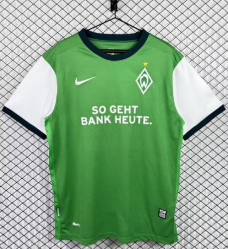09/10 Retro Version SV Werder Bremen Home Green Soccer Jersey AAA-503