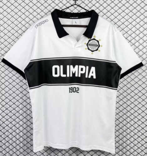 2012 Retro Version Olympiacos FC Home White Thailand Soccer Jersey AAA-503