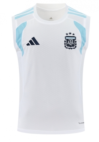 2026/27 Argentina White Training Thailand Soccer Vest-418