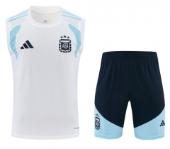 2026/27 Argentina White Thailand Soccer Training Vest Set-418