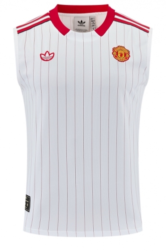 2026/27 Manchester United White Thailand Soccer Training Vest-418