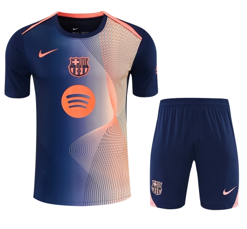 2026/27 Barcelona Royal Blue Thailand Soccer Training Uniform-418