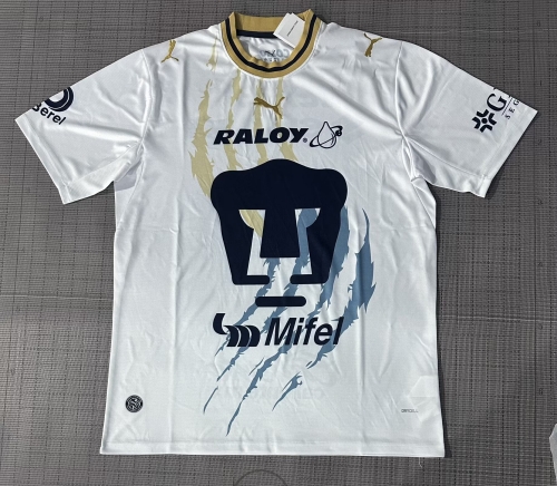 2026/27 Pumas UNAM Home White Thailand Soccer Jersey AAA-07