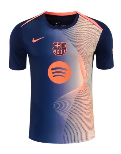 2026/27 Barcelona Royal Blue Thailand Soccer Training Jerseys-418