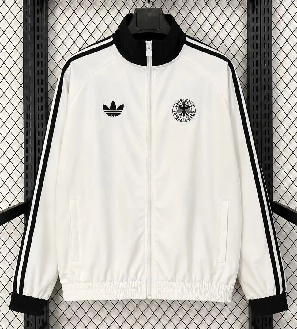 2026/27 Germany White Windbreaker Hoodies Top-47