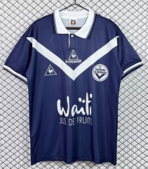 98/99 Retro Version Bordeaux Home Royal Blue Thailand Soccer Jersey-503