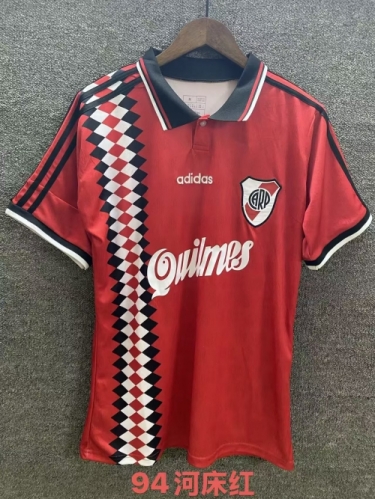 1994 Retro Version CA River Plate Red Thailand Soccer Jersey AAA-709