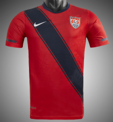 2011 Retro Version USA Away Red Thailand Soccer Jersey-1041