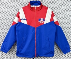 1994 Retro Version USA Red & Blue Windbreaker Hoodies Top-503