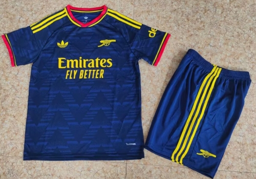 2026/27 Arsenal Away Royal Blue Soccer Uniform-315