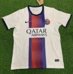 With 2 Star 2026/27 Paris SG Away White Thailand Soccer Jersey AAA-23