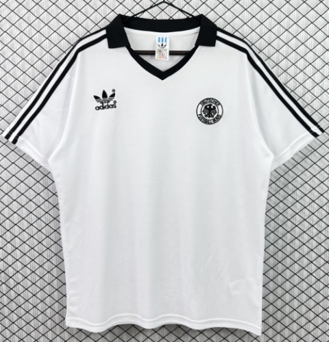 1982 Retro Version Germany Home White Thailand Soccer Jersey AAA-503
