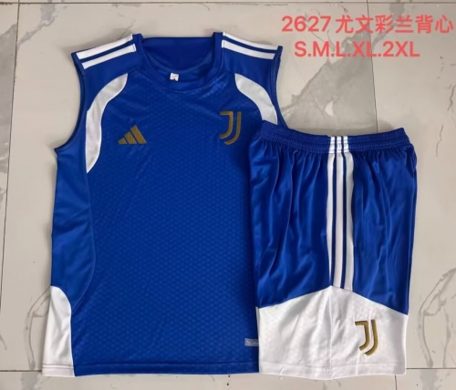 2026/27 Juventus CaiBlue Thailand Soccer Vest Set-815