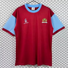 00/01 Retro Version Burnley Home Red Thailand Soccer Jersey AAA-503