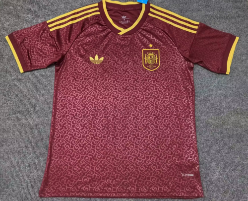 2026/27 Spain 2nd Away Red Thailand Soccer Jersey AAA-312