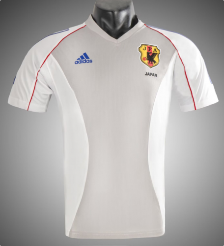 02 Retro Version Japan Away White Thailand Soccer Jersey AAA-1041