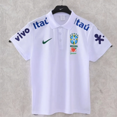 2026/27 Brazil White Thailand Polo Shirts-709