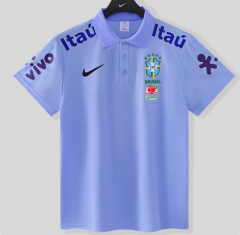 2026/27 Brazil Purple Blue Thailand Polo Shirts-709
